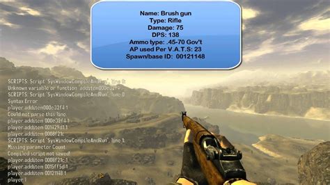 Fallout: New Vegas Item IDs .